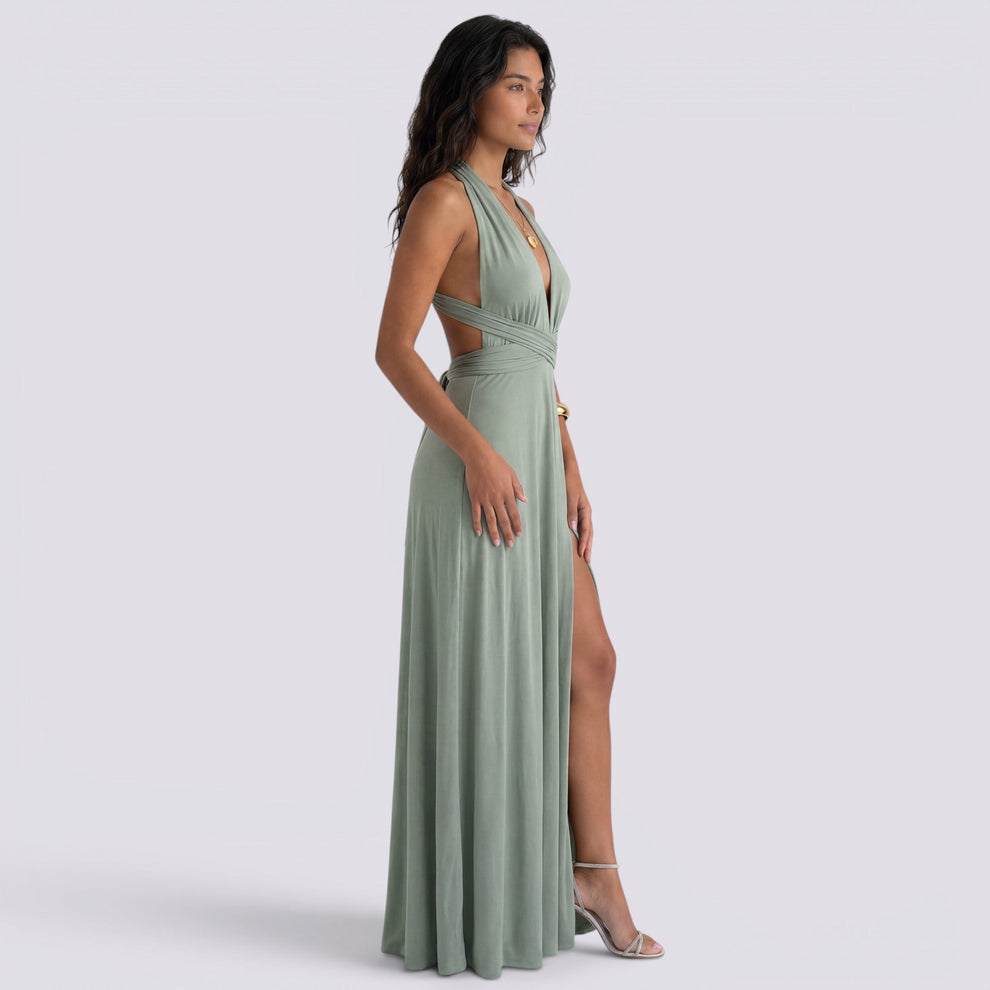 VESTIDO MAXI LARGO FIESTA MUJER