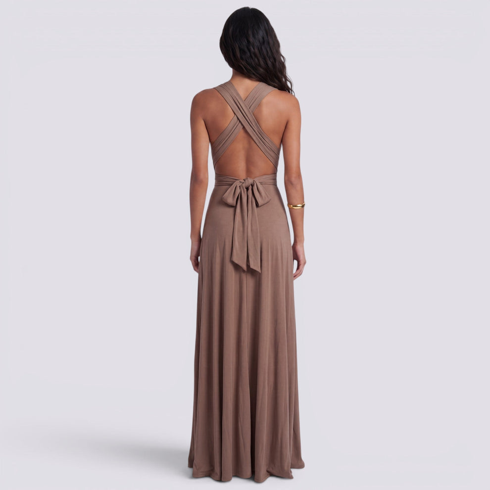 VESTIDO MAXI LARGO FIESTA MUJER