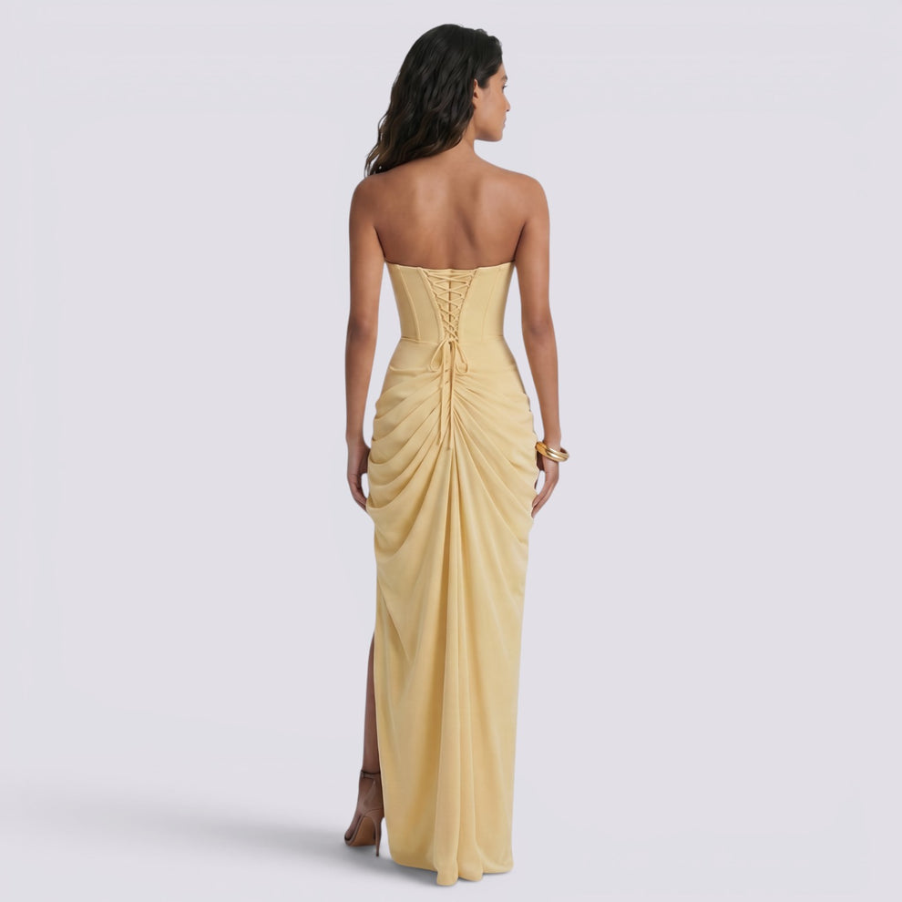 VESTIDO FIESTA MUJER ELEGANTE