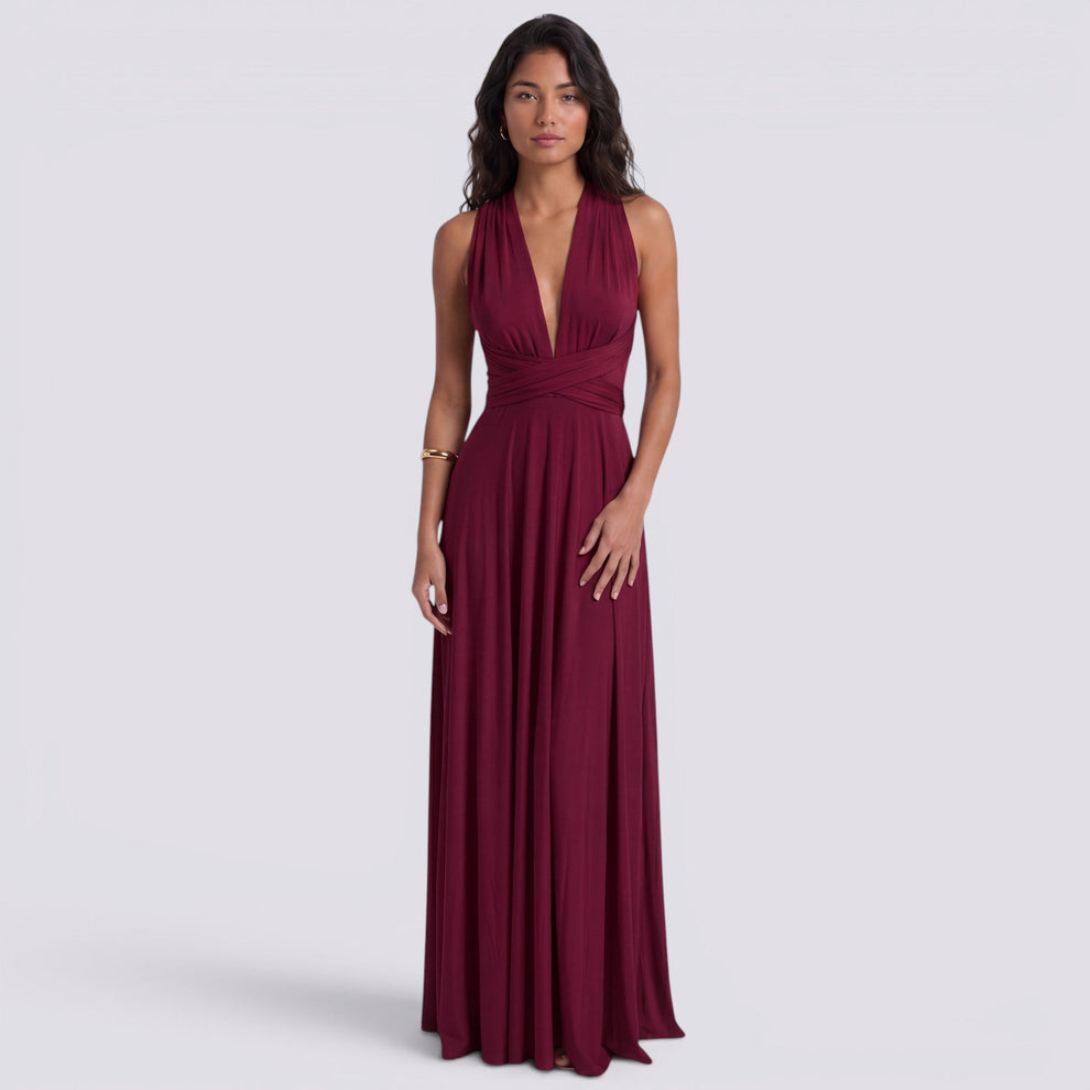 VESTIDO MAXI LARGO FIESTA MUJER