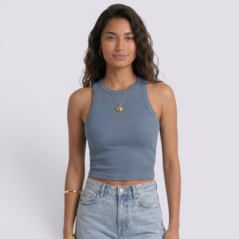 CAMISETA SIN MANGAS MUJER