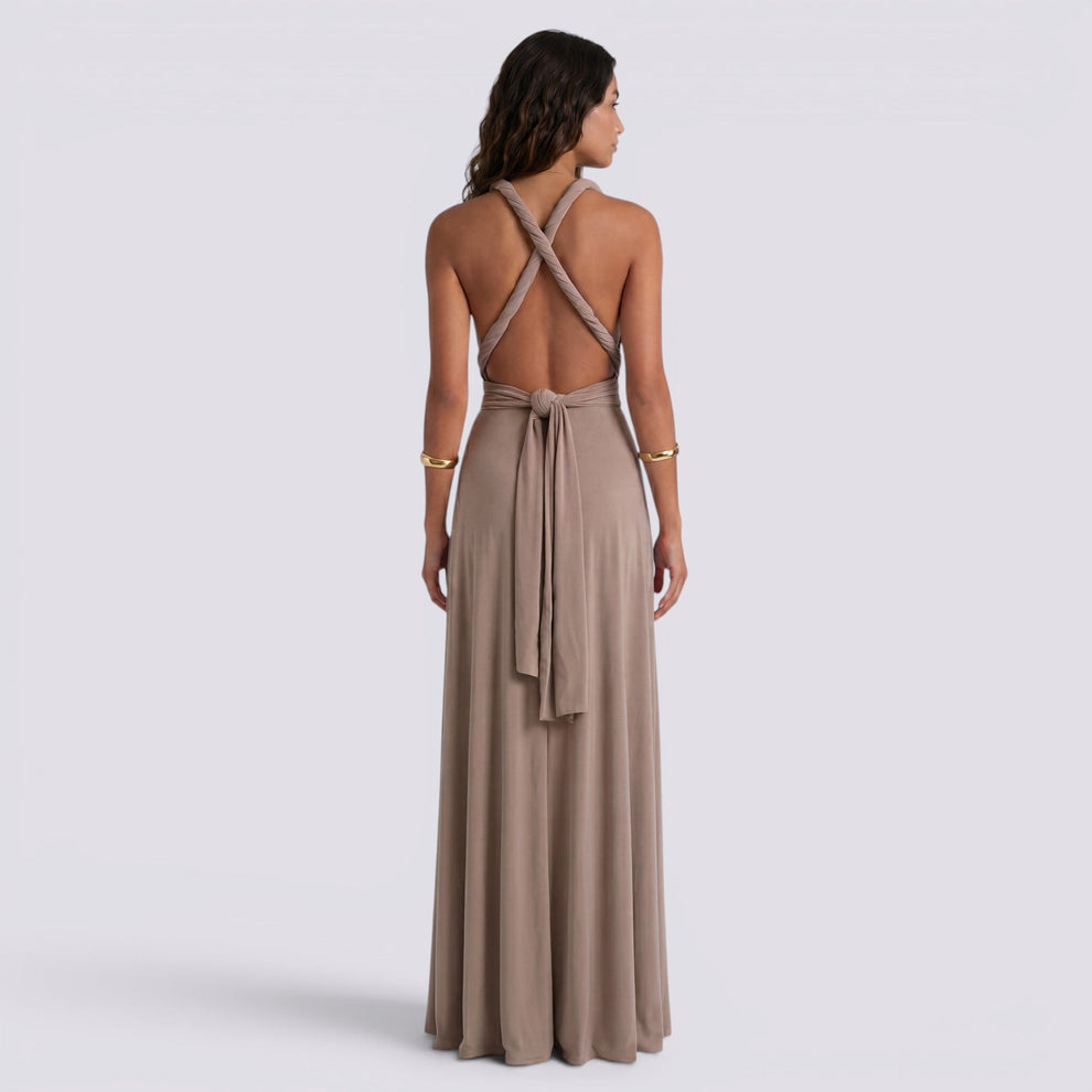 VESTIDO MAXI LARGO FIESTA MUJER