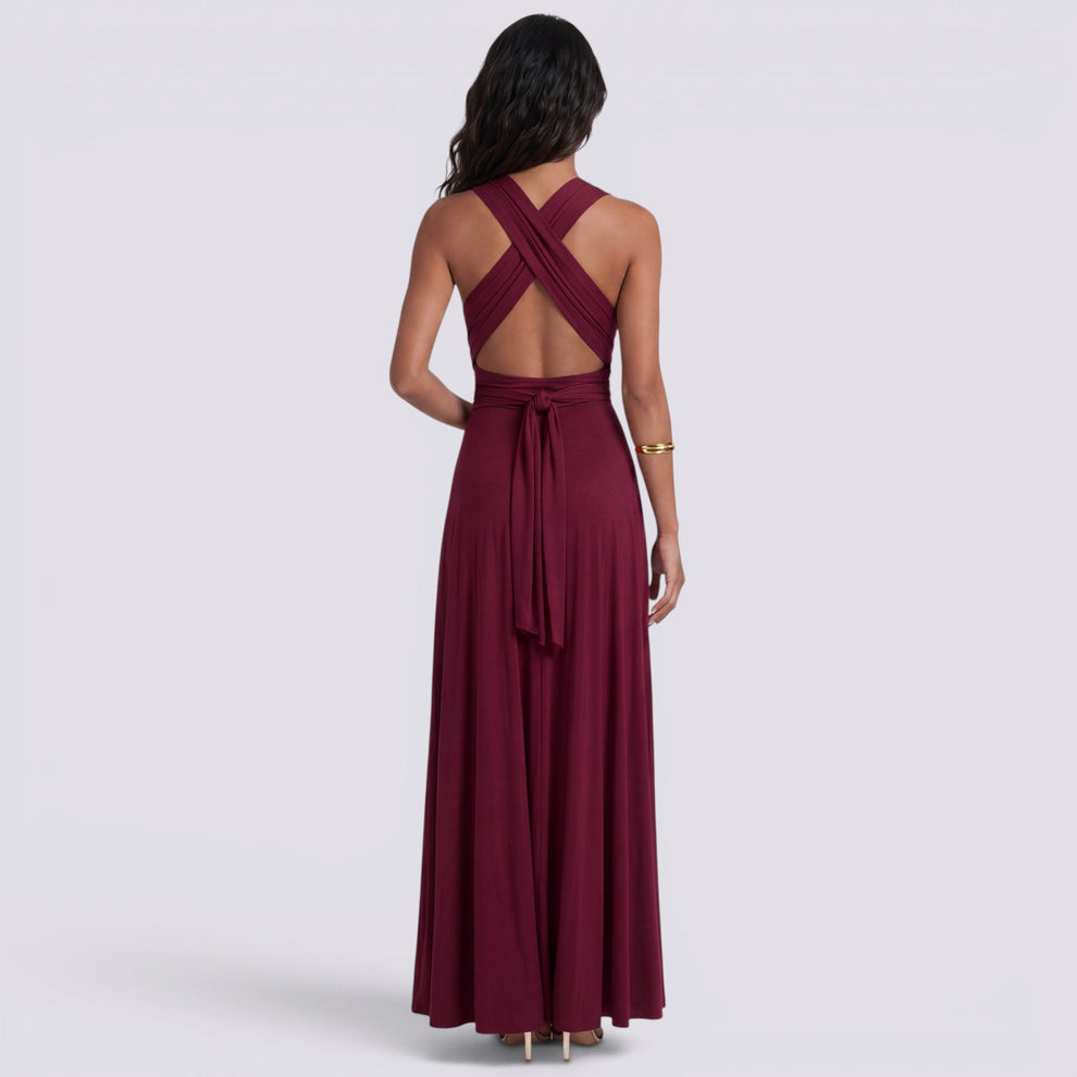VESTIDO MAXI LARGO FIESTA MUJER