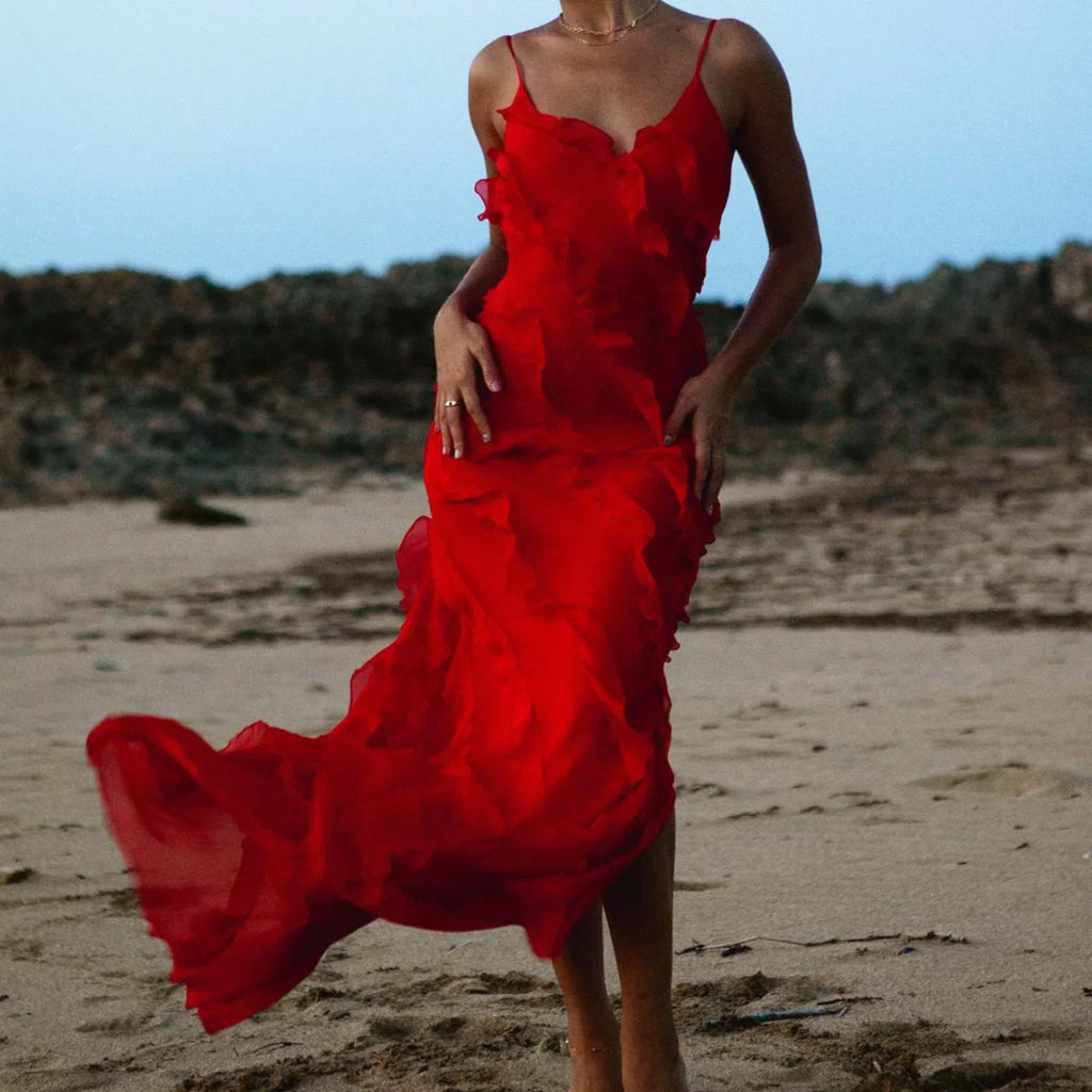 Elegante vestido Maxi