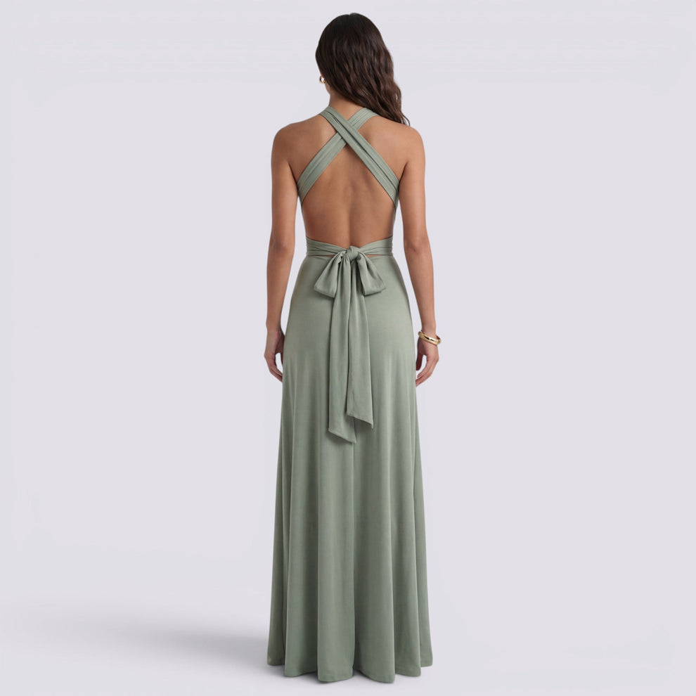 VESTIDO MAXI LARGO FIESTA MUJER