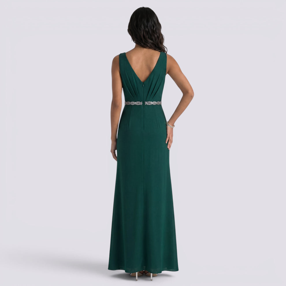 VESTIDO LARGO FIESTA ELEGANTE MUJER