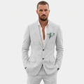 LUCAS | TRAJE DE NOVIO HOMBRE CON CORTE RELAJADO Y SOLAPA CLÁSICA | VERANIEGO