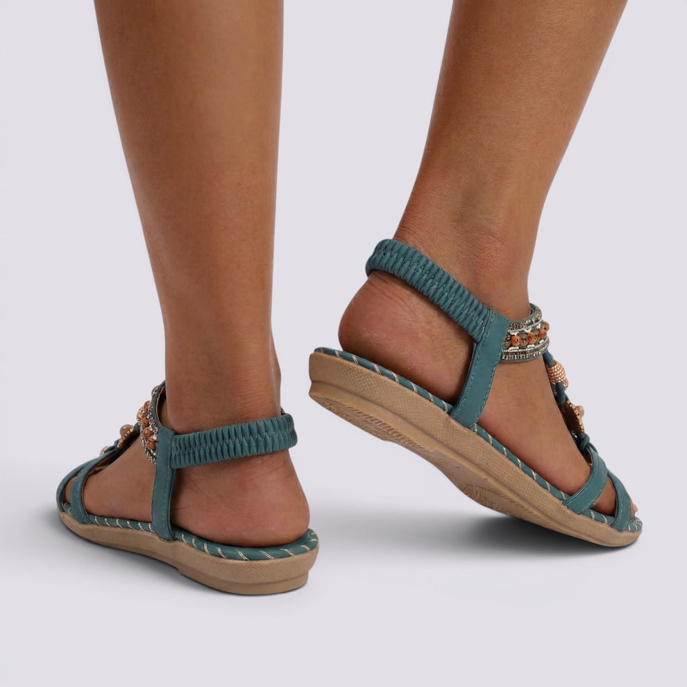 SANDALIAS CUÑA MUJER VERANO