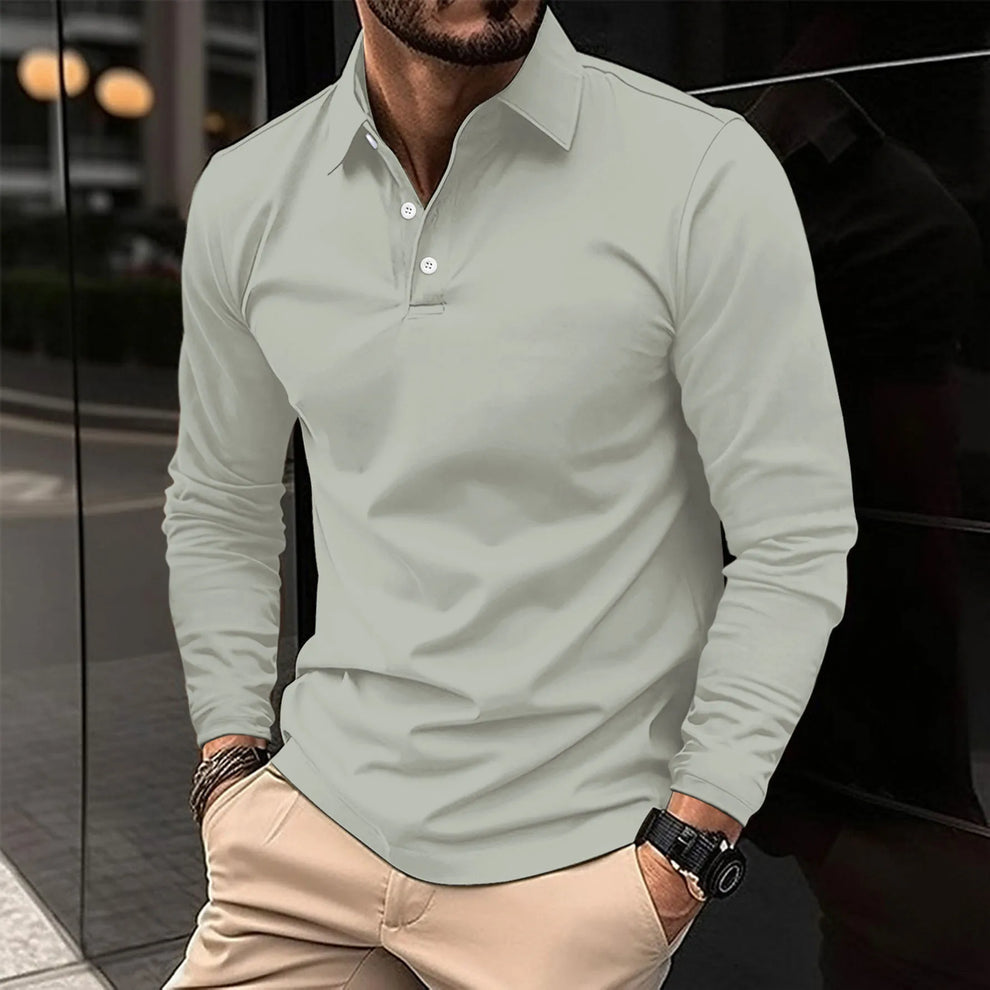 Camisa polo clásica hombre, sofisticada y confortable