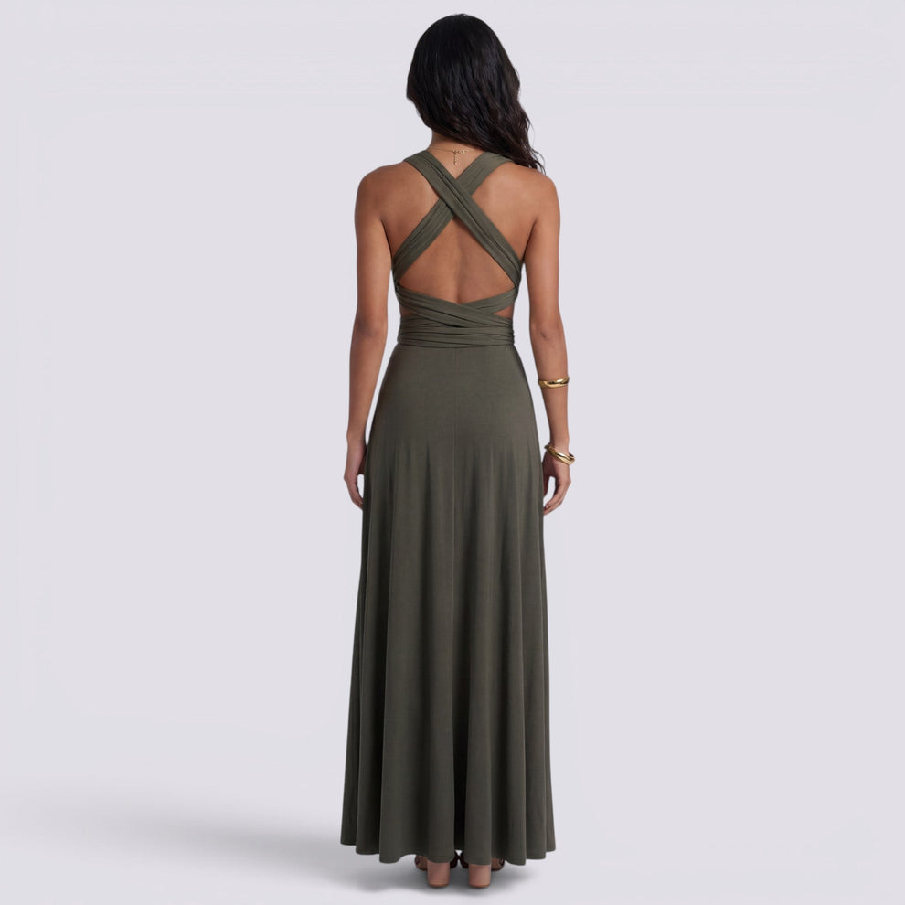 VESTIDO MAXI LARGO FIESTA MUJER