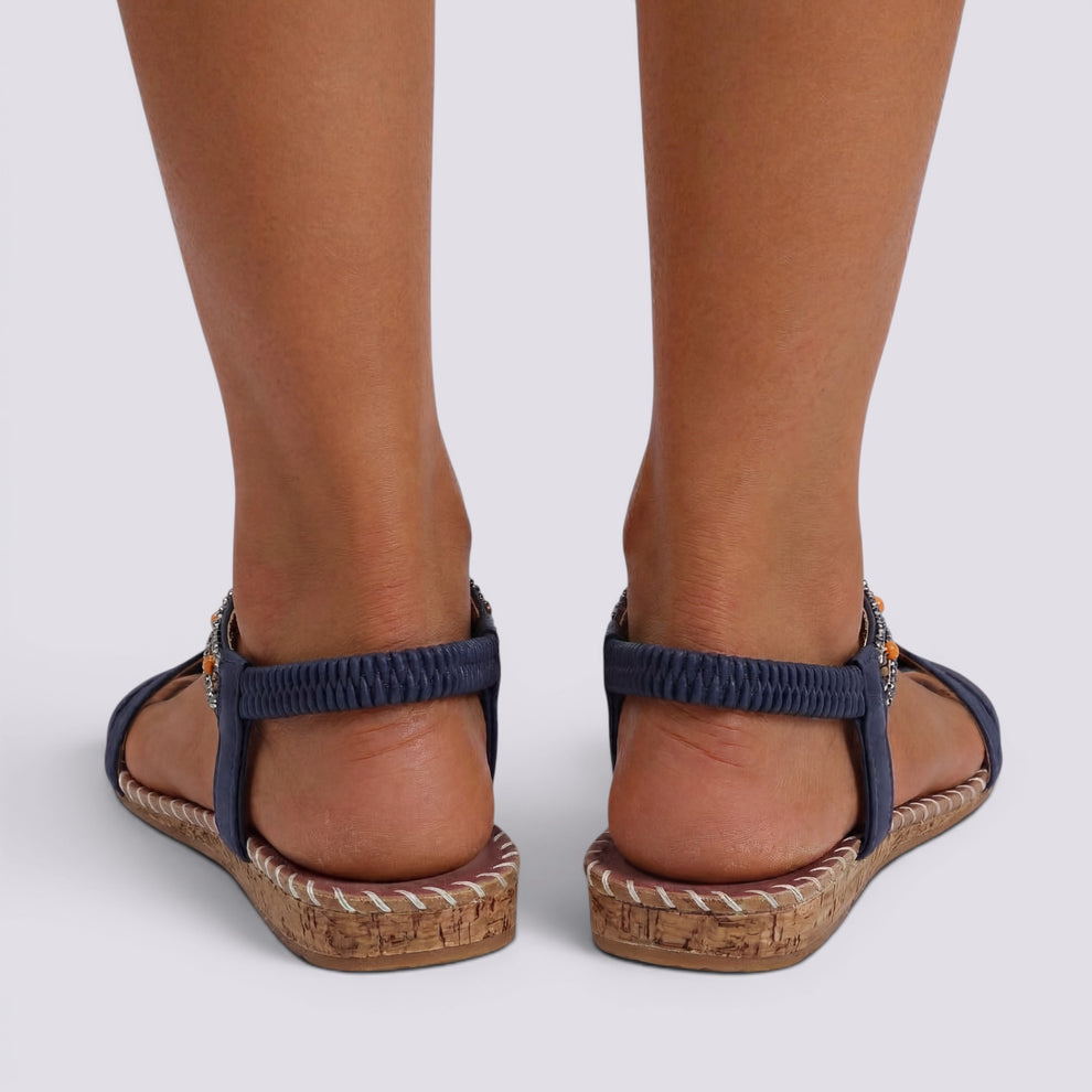 SANDALIAS CUÑA MUJER VERANO