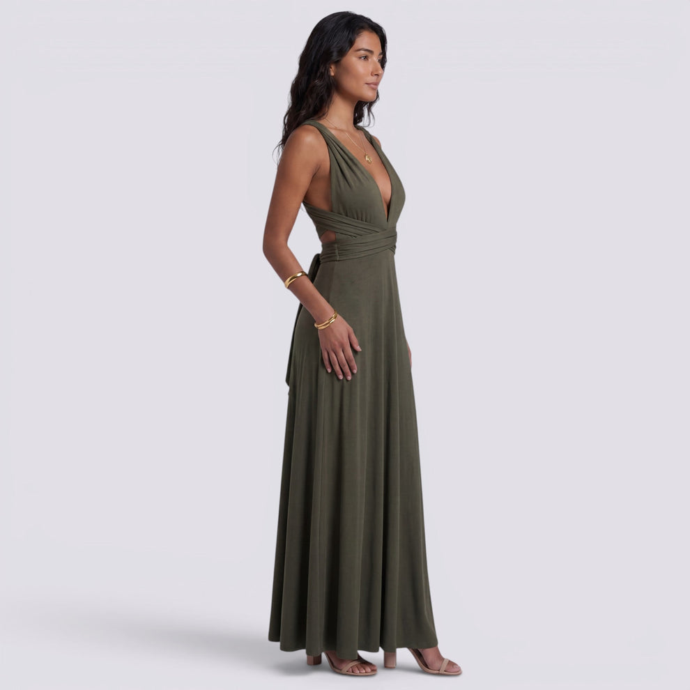 VESTIDO MAXI LARGO FIESTA MUJER