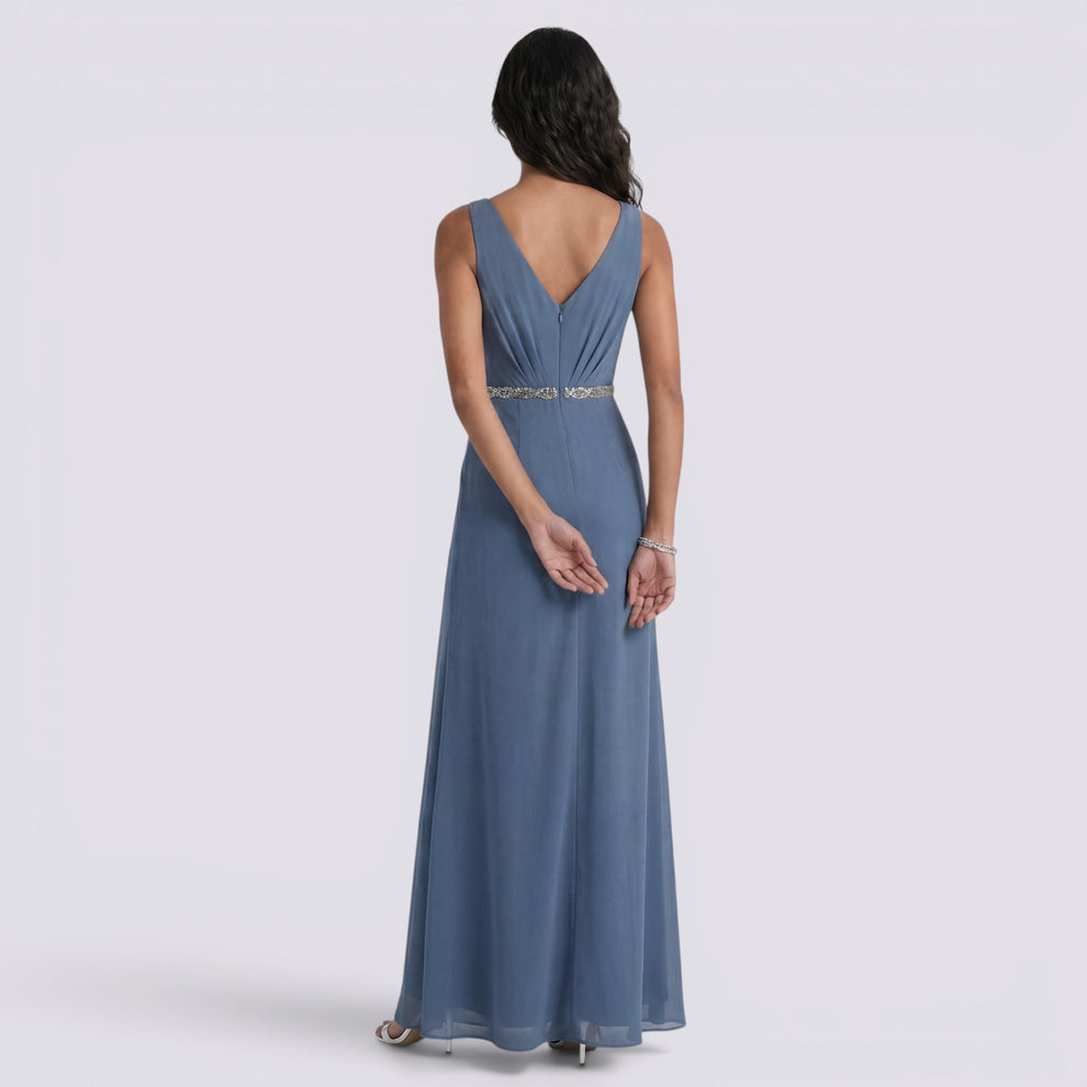 VESTIDO LARGO FIESTA ELEGANTE MUJER
