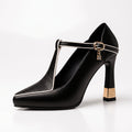 PALOMA | ZAPATOS TACÓN ALTO TIRA EN T MUJER