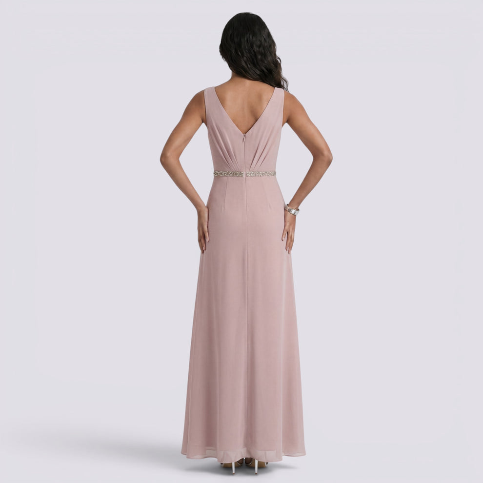 VESTIDO LARGO FIESTA ELEGANTE MUJER