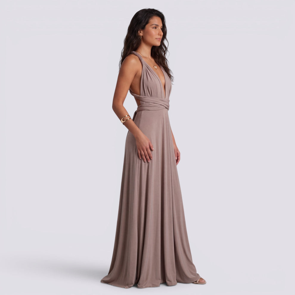 VESTIDO MAXI LARGO FIESTA MUJER