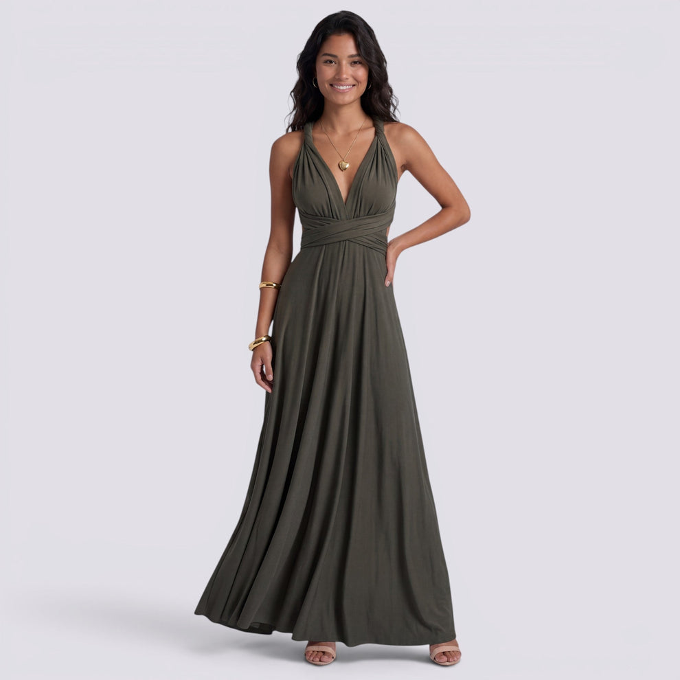 VESTIDO MAXI LARGO FIESTA MUJER