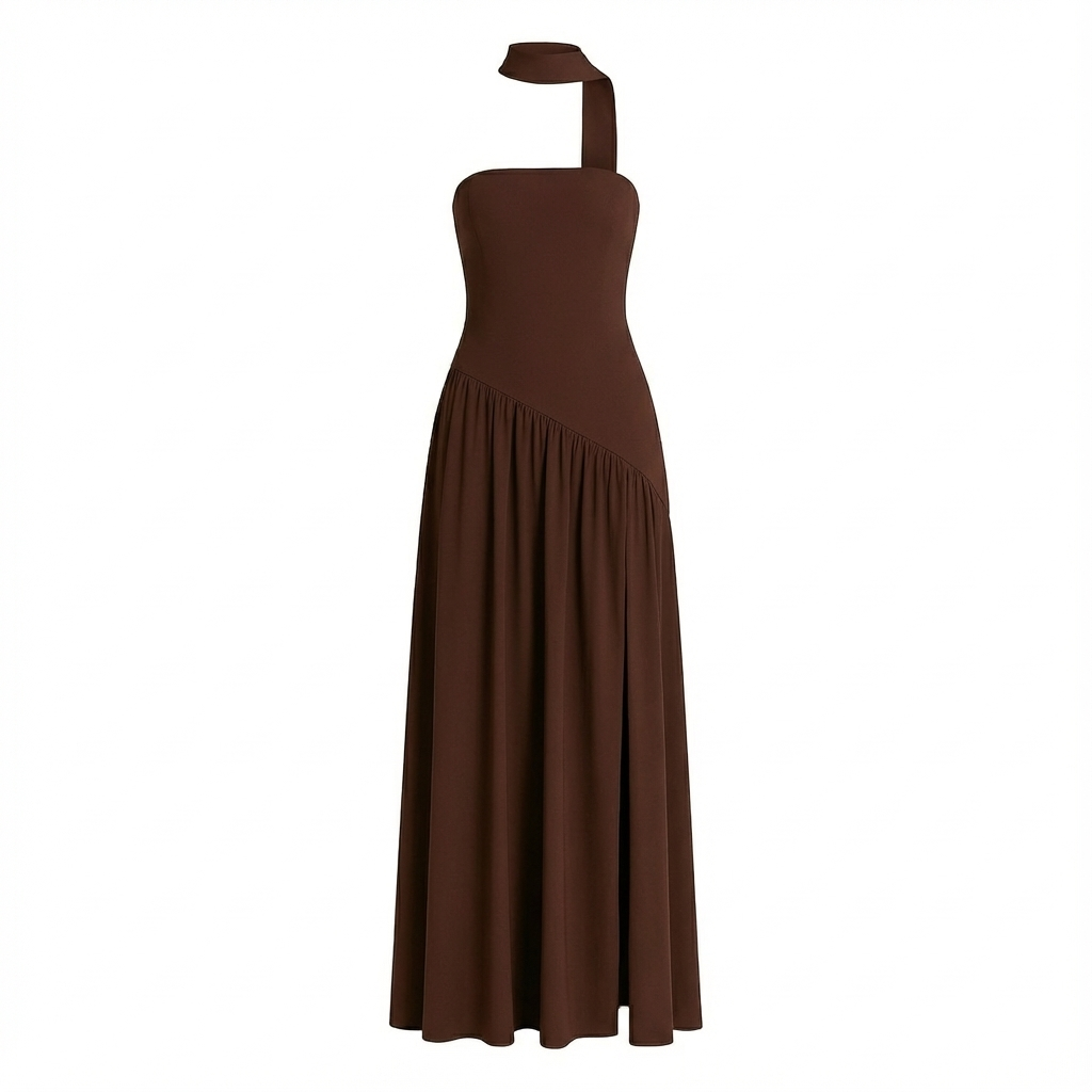 CYNTHIA | VESTIDO MAXI SIN TIRANTES PARA MUJER