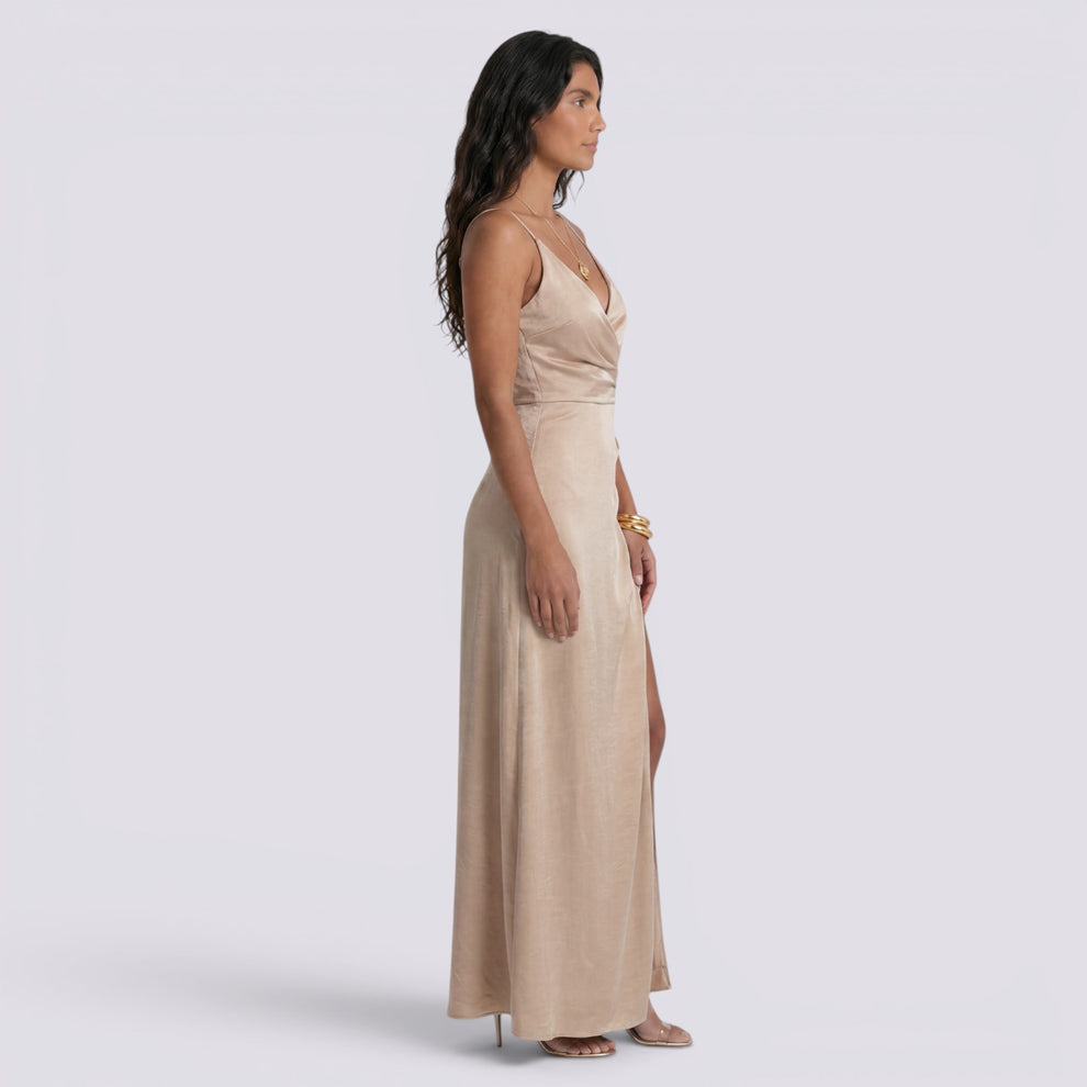 VESTIDO LARGO MUJER VERANO