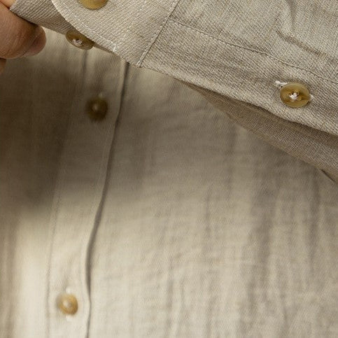 Luca| Camisa de lino ligera y con estilo para hombre