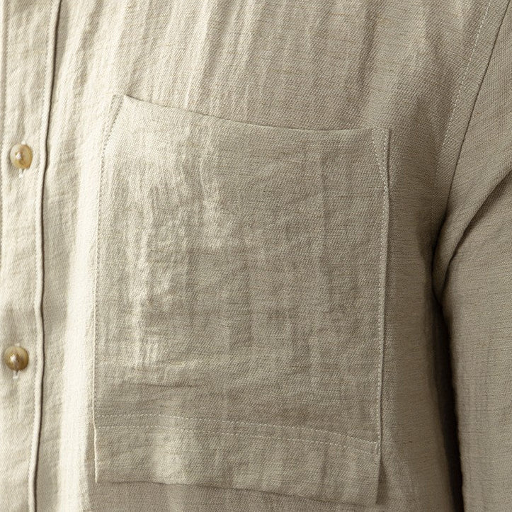 Luca| Camisa de lino ligera y con estilo para hombre