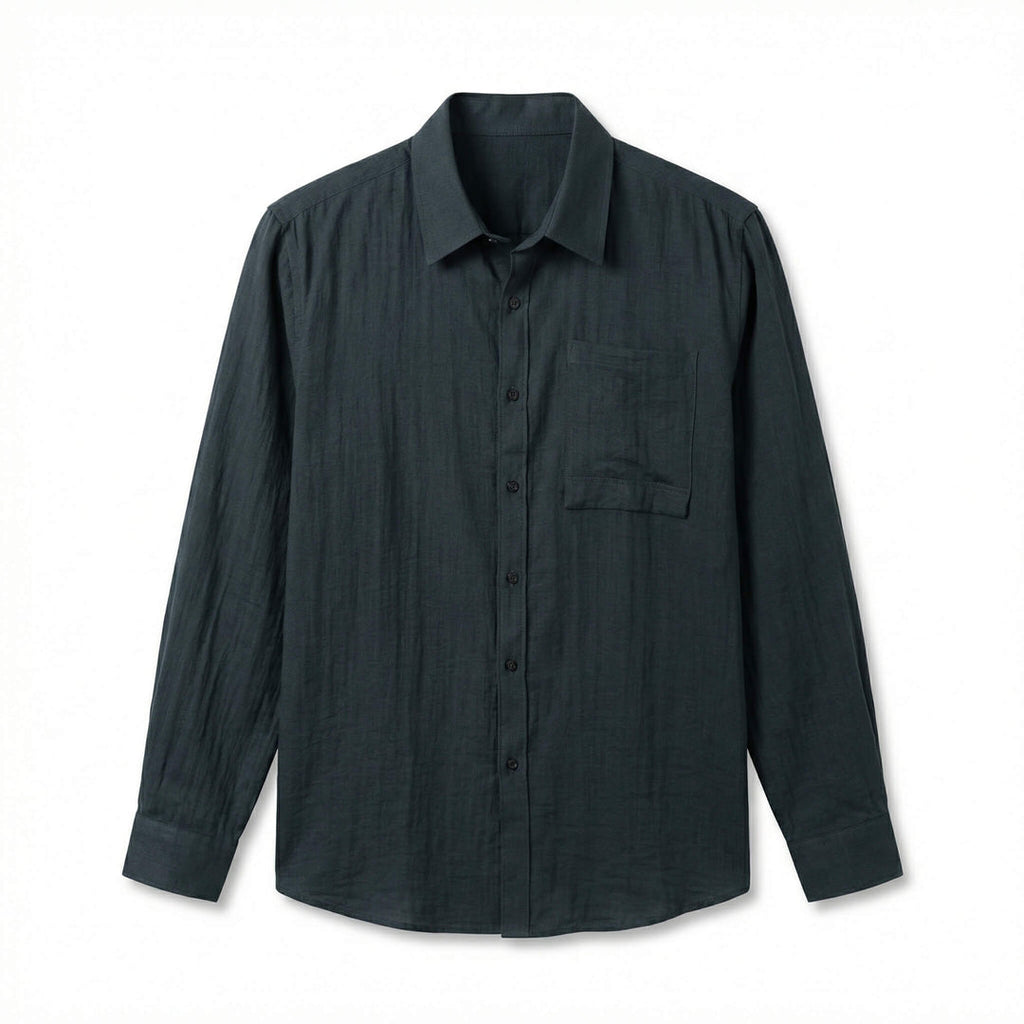 Luca| Camisa de lino ligera y con estilo para hombre