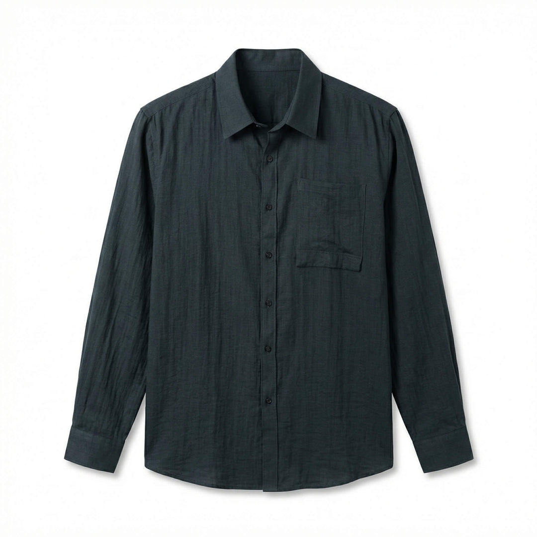 Luca| Camisa de lino ligera y con estilo para hombre