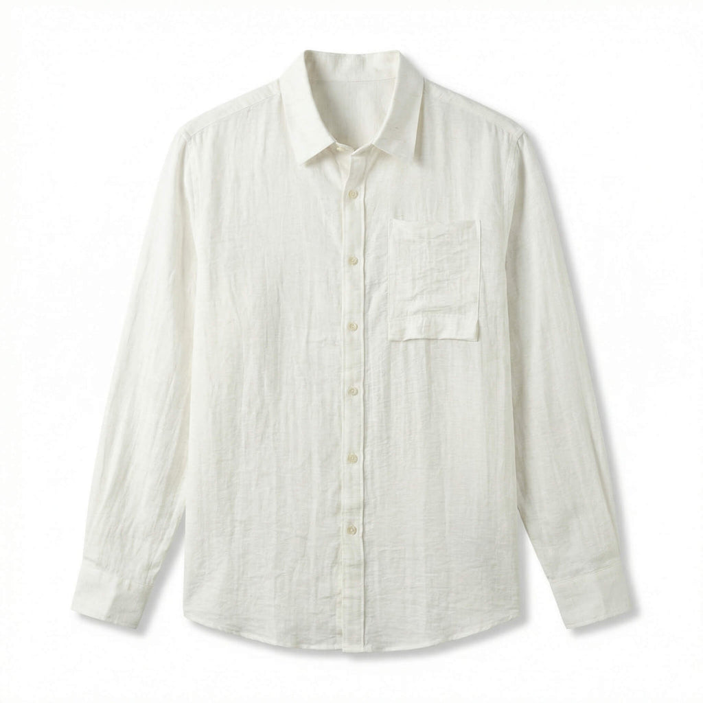 Luca| Camisa de lino ligera y con estilo para hombre