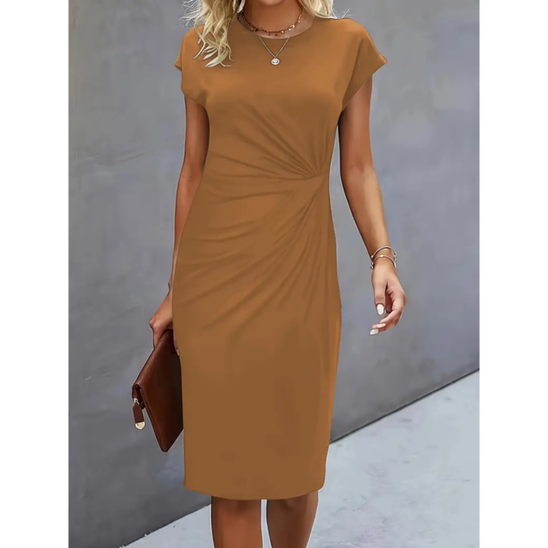 Elin | Elegante y cómodo vestido midi para cualquier ocasión