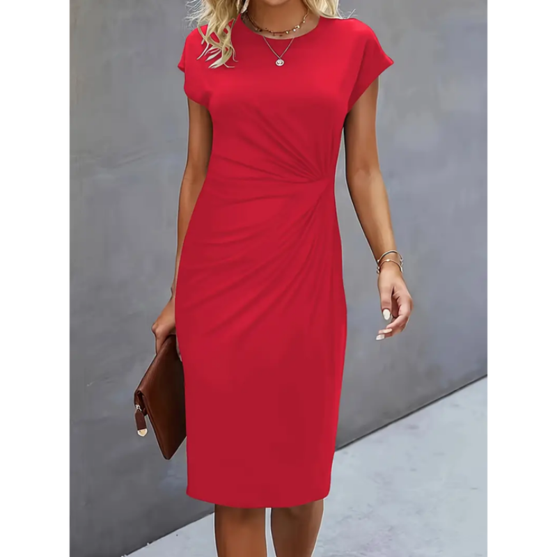 Elin | Elegante y cómodo vestido midi para cualquier ocasión