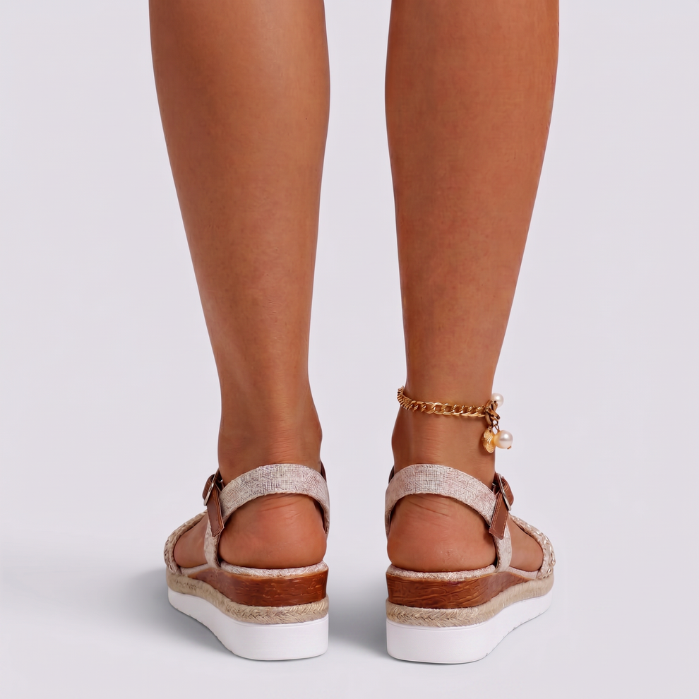 SANDALIAS CUÑA MUJER VERANO