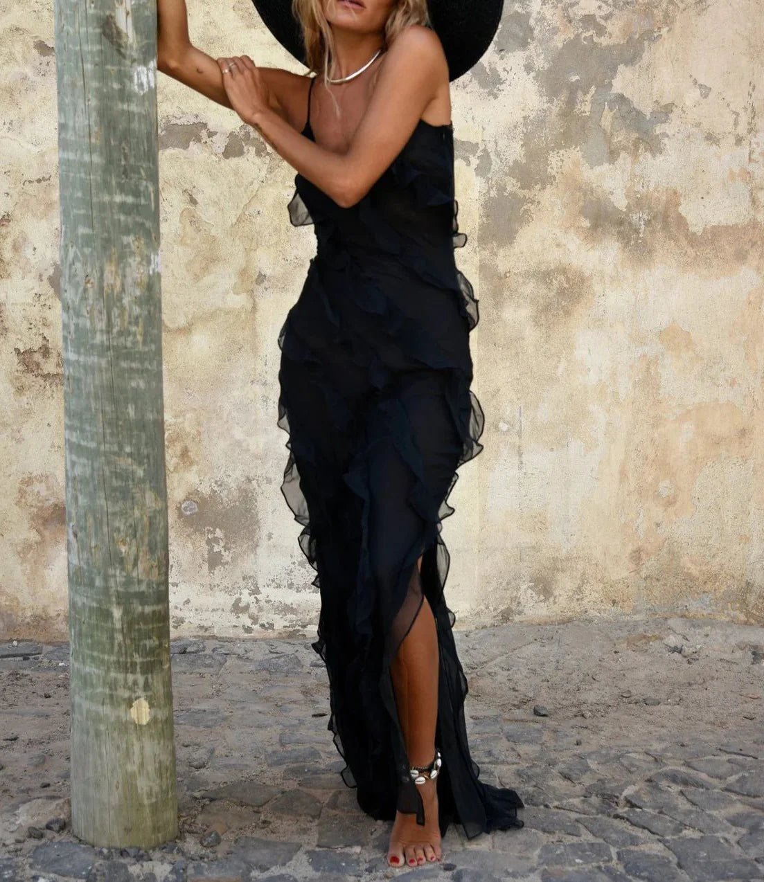 Elegante vestido Maxi
